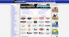 Desktop Screenshot of instrumentpro.com