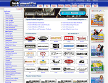 Tablet Screenshot of instrumentpro.com